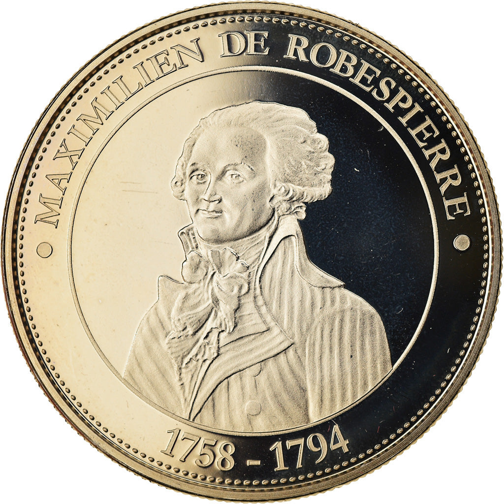France, Medal, Révolution Française, Maximilien de Robespierre, MS(64)