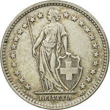 Coin, Switzerland, 2 Francs, 1939, Bern, EF(40-45), Silver, KM:21