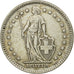 Coin, Switzerland, 2 Francs, 1939, Bern, EF(40-45), Silver, KM:21