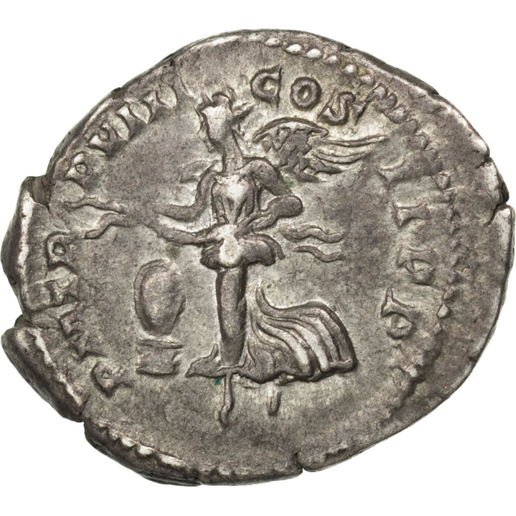 Moneta, Septimius Severus, Denarius, AU(55-58), Srebro, RIC:150