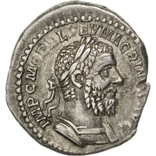 Munten, Macrinus, Denarius, ZF+, Zilver, RIC:60b