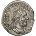 Munten, Macrinus, Denarius, ZF+, Zilver, RIC:60b