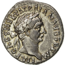 Coin, Trajan, Denarius, MS(60-62), Silver, RIC:17