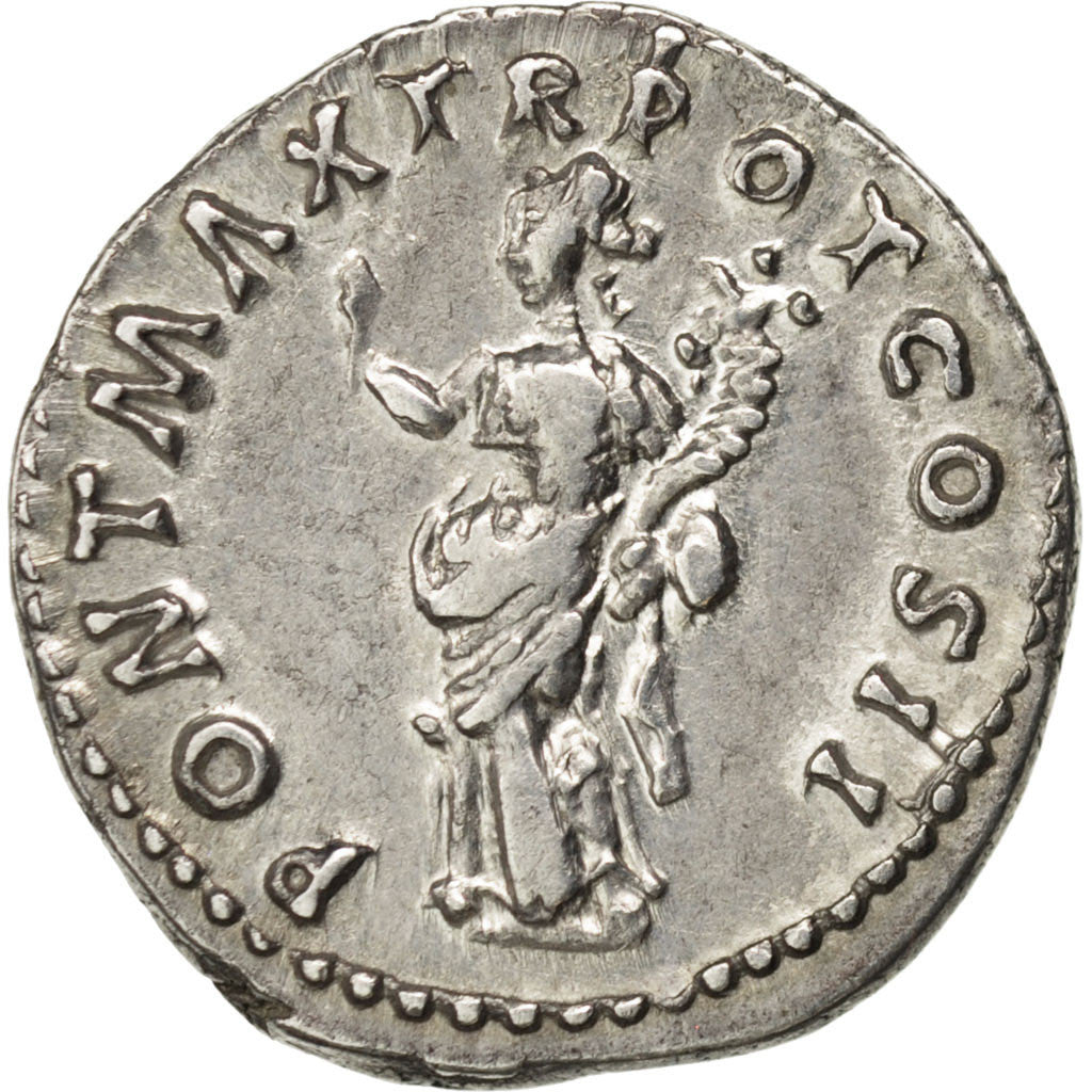 Moneta, Trajan, Denarius, SPL, Argento, RIC:17