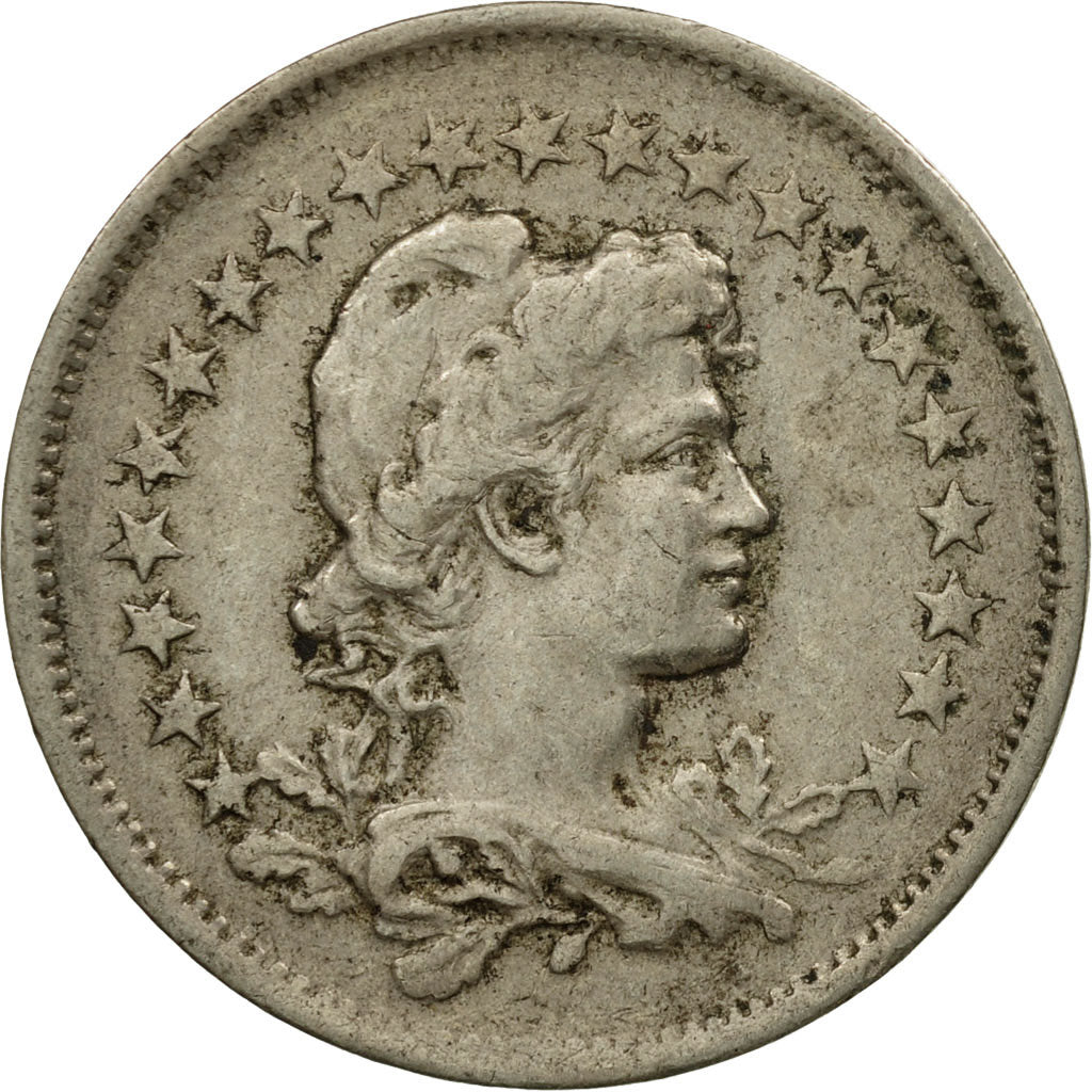 Coin, Brazil, 200 Reis, 1920, EF(40-45), Copper-nickel, KM:519
