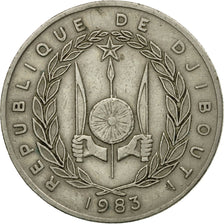 Coin, Djibouti, 50 Francs, 1983, Paris, EF(40-45), Copper-nickel, KM:25