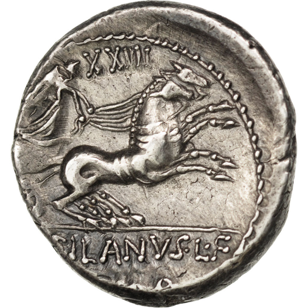 Moneta, Denarius, MS(60-62), Srebro