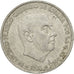 Coin, Spain, Francisco Franco, caudillo, 50 Centimos, 1967, EF(40-45), Aluminum