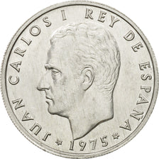 Coin, Spain, Juan Carlos I, 50 Centimos, 1975, EF(40-45), Copper-nickel, KM:805