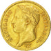 Francia, Napoléon I, 40 Francs, 1811, Paris, MB+, Oro, KM:696.1, Gadoury:1084