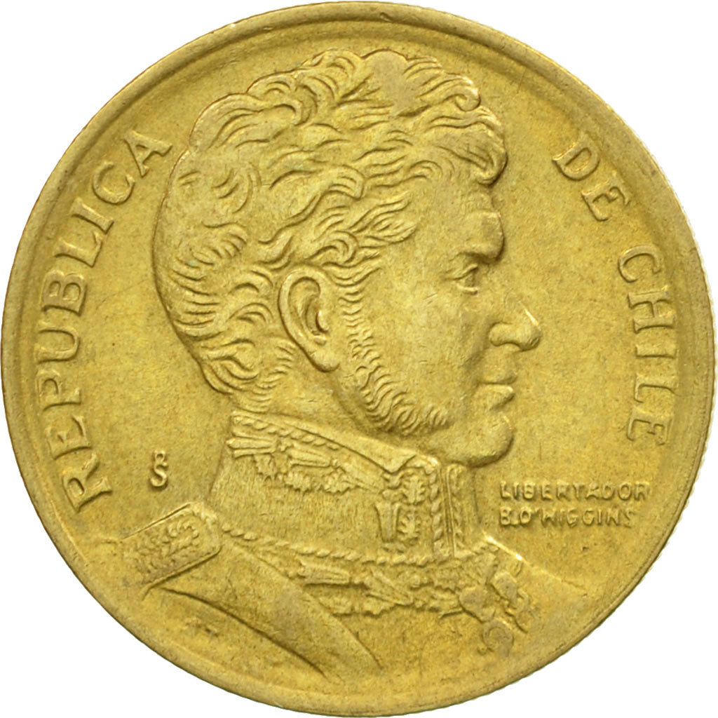 Münze, Chile, 10 Pesos, 1996, Santiago, SS, Aluminum-Bronze, KM:228.2