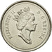 Coin, Canada, Elizabeth II, 10 Cents, 1992, Royal Canadian Mint, Ottawa