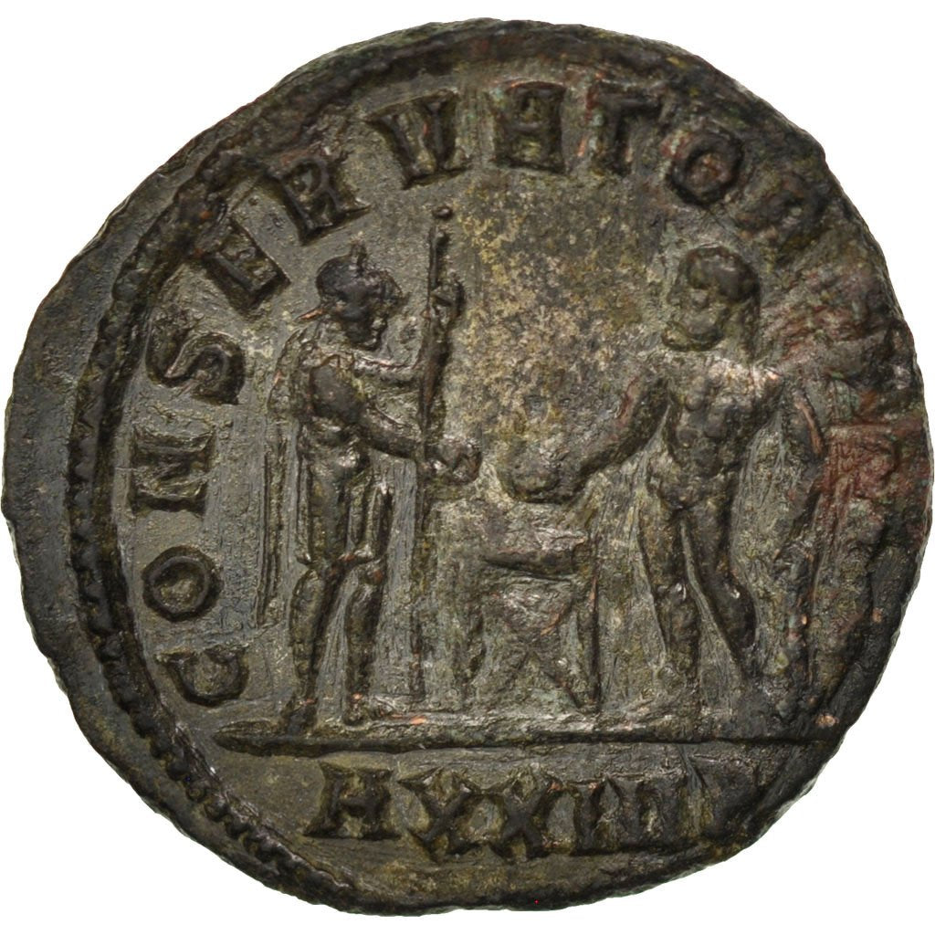 Maximianus, Aureus, AU(55-58), Billon, RIC #71, 3.90