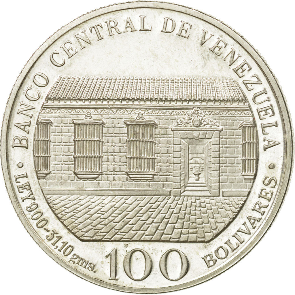 Monnaie, Venezuela, 100 Bolivares, 1983, Werdohl, Vereinigte Deutsche
