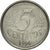Monnaie, Brésil, 5 Centavos, 1996, TTB, Stainless Steel, KM:632