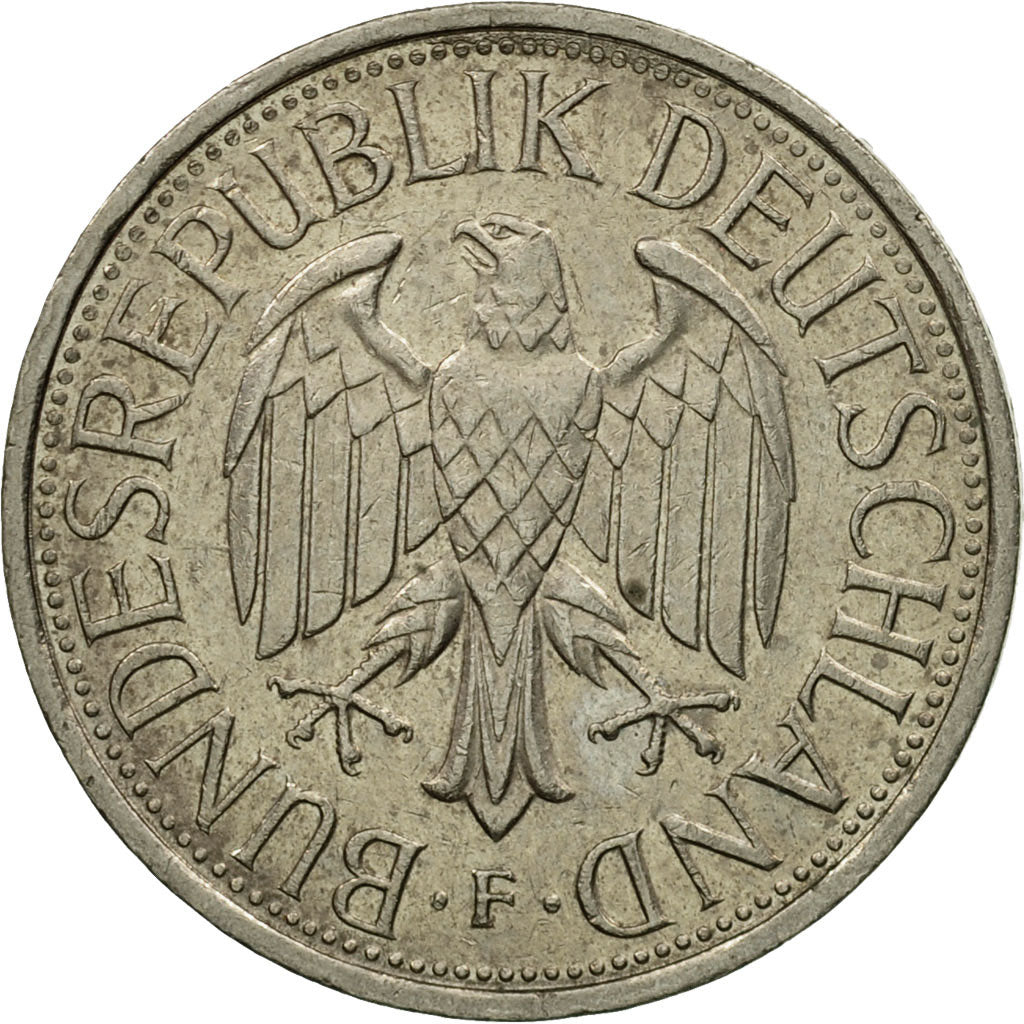 Coin, GERMANY - FEDERAL REPUBLIC, Mark, 1991, Stuttgart, EF(40-45)