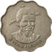 Moneda, Suazilandia, Sobhuza II, 20 Cents, 1979, British Royal Mint, MBC, Cobre