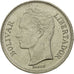 Moneda, Venezuela, 50 Centimos, 1989, MBC, Níquel recubierto de acero, KM:41a