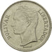Monnaie, Venezuela, 50 Centimos, 1989, TTB, Nickel Clad Steel, KM:41a