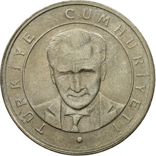 Coin, Turkey, 250000 Lira, 2002, Istanbul, EF(40-45), Copper-Nickel-Zinc