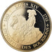 France, Medal, Les rois de France, Louis XIV, History, MS(64), Copper-nickel