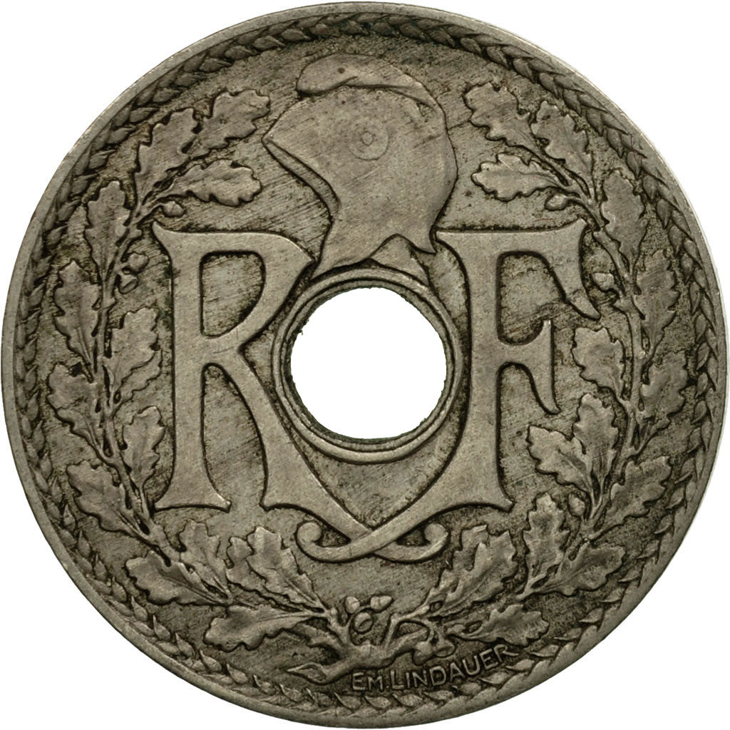 Coin, France, Lindauer, 25 Centimes, 1937, EF(40-45), Copper-nickel, KM:867a