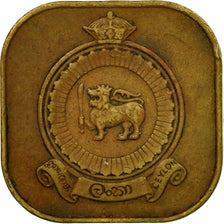 Monnaie, Ceylon, Elizabeth II, 5 Cents, 1968, TTB, Nickel-brass, KM:129