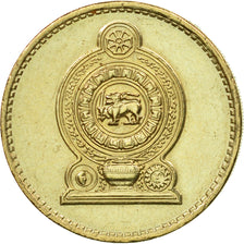 Coin, Sri Lanka, 5 Rupees, 2004, EF(40-45), Nickel-brass, KM:148.2