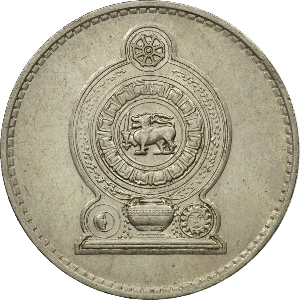 Coin, Sri Lanka, 2 Rupees, 1993, EF(40-45), Copper-nickel, KM:147