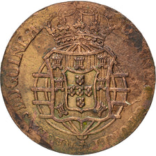 ANGOLA, Macuta, 1814, KM #46, EF(40-45), Copper, 9.92