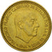 Moneda, España, Francisco Franco, caudillo, Peseta, 1970, MBC, Aluminio -