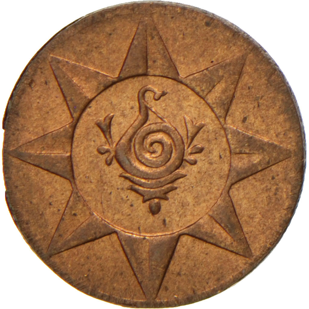 INDIA-PRINCELY STATES, Cash, 1928, KM #57, MS(63), Copper, 0.47