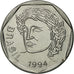 Coin, Brazil, 25 Centavos, 1994, AU(55-58), Stainless Steel, KM:634
