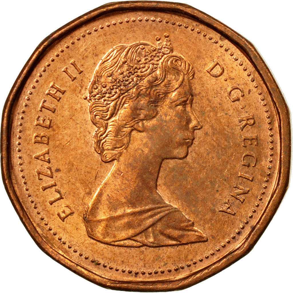 Coin, Canada, Elizabeth II, Cent, 1988, Royal Canadian Mint, Ottawa, EF(40-45)