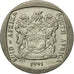 Coin, South Africa, 2 Rand, 1991, EF(40-45), Nickel Plated Copper, KM:139
