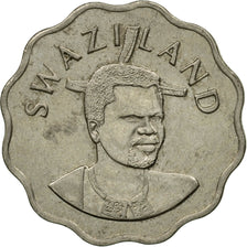 Coin, Swaziland, King Msawati III, 5 Cents, 1998, British Royal Mint, EF(40-45)