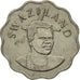 Coin, Swaziland, King Msawati III, 5 Cents, 1998, British Royal Mint, EF(40-45)