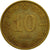 Monnaie, Hong Kong, Elizabeth II, 10 Cents, 1989, TTB, Nickel-brass, KM:55