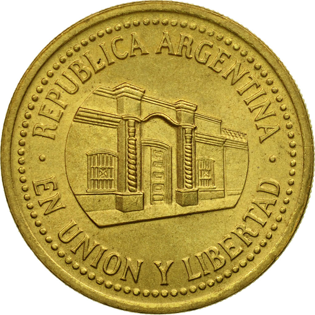 Moneta, Argentina, 50 Centavos, 1994, Buenos Aires, SPL-, Alluminio-bronzo