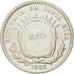 Moneda, Costa Rica, 50 Centimos, 1923, Birmingham, England, MBC, Plata, KM:159