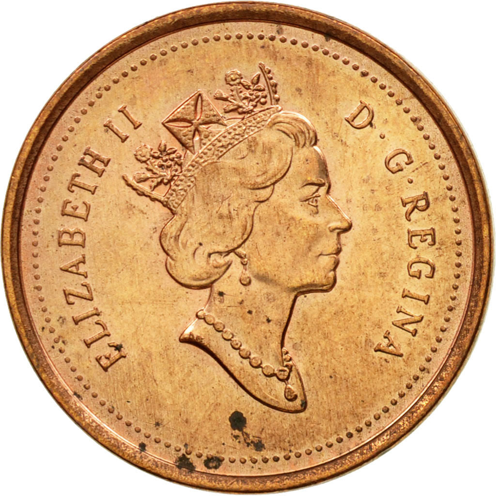 Coin, Canada, Elizabeth II, Cent, 1998, Royal Canadian Mint, Ottawa, EF(40-45)