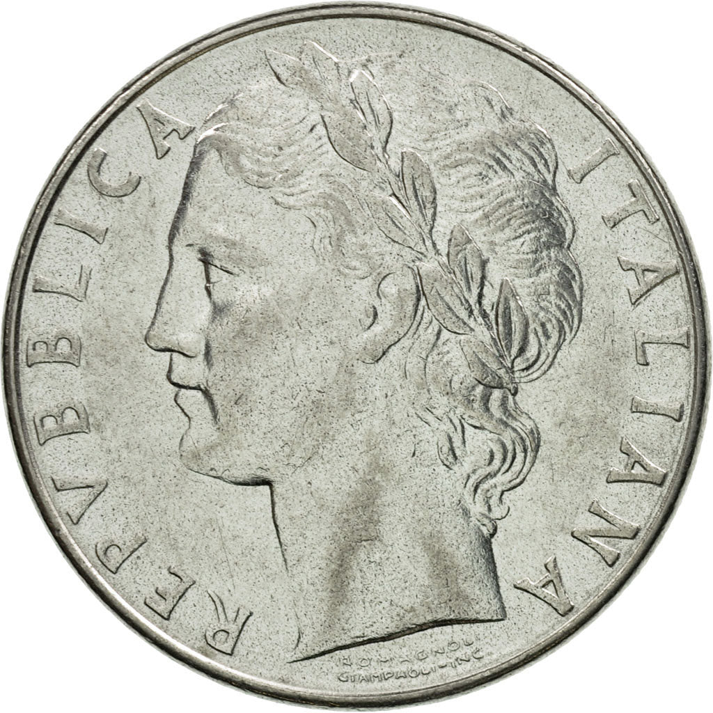 Coin, Italy, 100 Lire, 1980, Rome, EF(40-45), Stainless Steel, KM:96.1