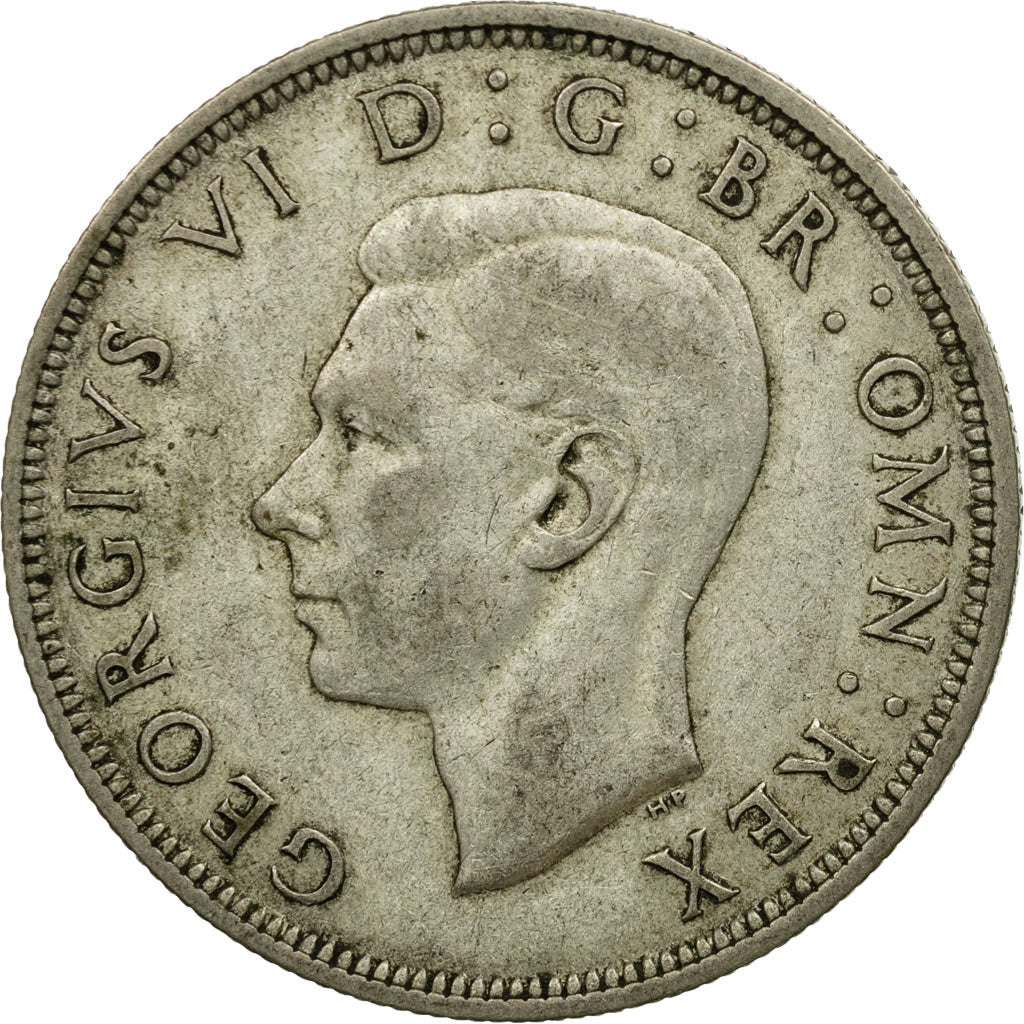 Coin, Great Britain, George VI, 1/2 Crown, 1941, EF(40-45), Silver, KM:856