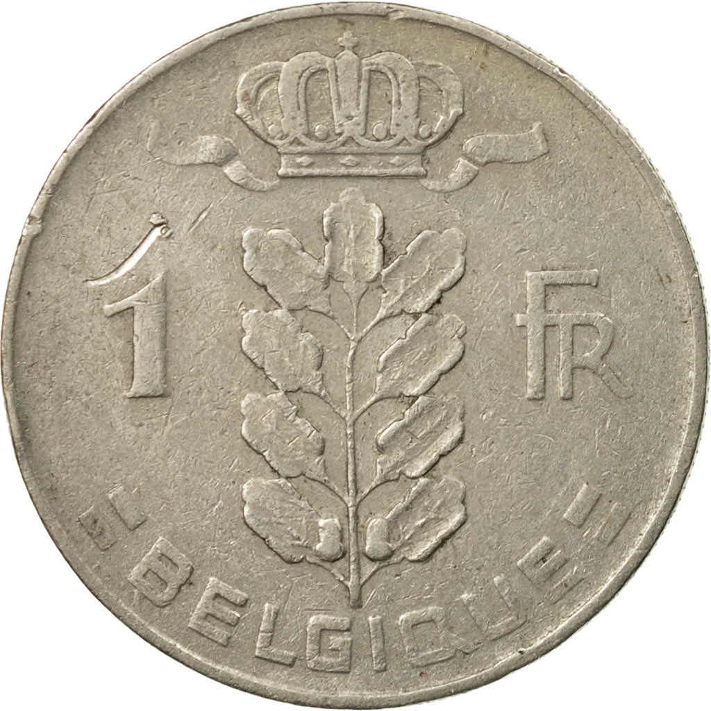 Münze, Belgien, Franc, 1950, SS, Copper-nickel, KM:142.1