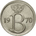 Coin, Belgium, 25 Centimes, 1970, Brussels, EF(40-45), Copper-nickel, KM:154.1