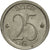 Moneda, Bélgica, 25 Centimes, 1970, Brussels, MBC, Cobre - níquel, KM:154.1