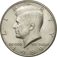 Moneda, Estados Unidos, Kennedy Half Dollar, Half Dollar, 1989, U.S. Mint