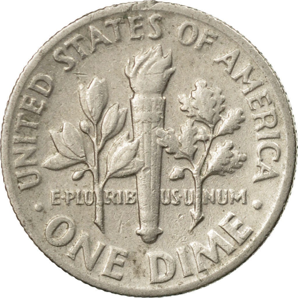 Coin, United States, Roosevelt Dime, Dime, 1975, U.S. Mint, Philadelphia