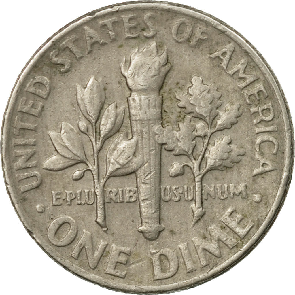 Coin, United States, Roosevelt Dime, Dime, 1968, U.S. Mint, Philadelphia