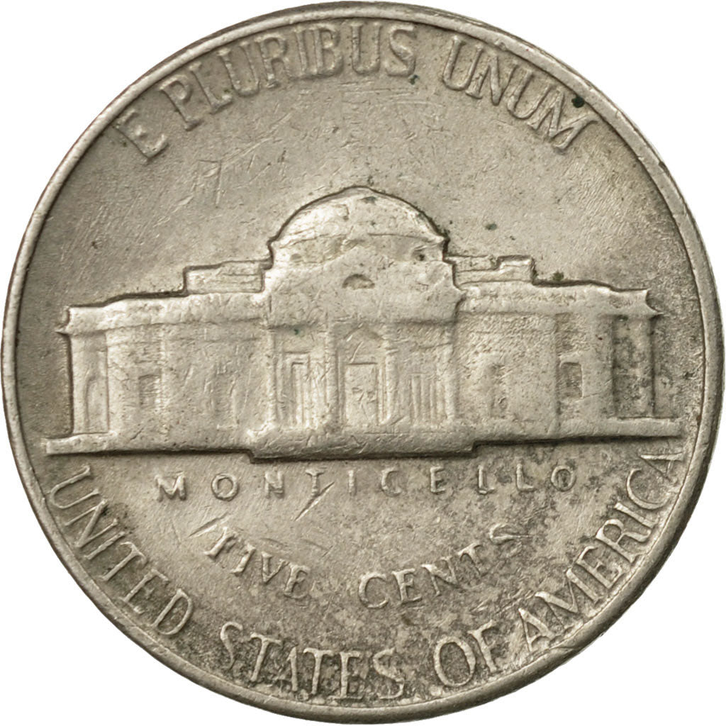 Munten, Verenigde Staten, Jefferson Nickel, 5 Cents, 1970, U.S. Mint, Denver